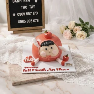 Bánh kem hình quả táo