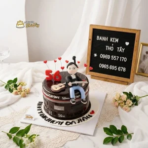 Bánh kem tặng bố