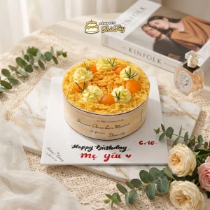 Bông lan trứng muối chà bông đặc biệt
