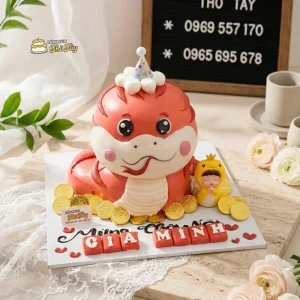 Bánh kem tạo hình bé na