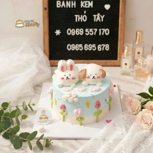 Bánh kem thỏ sinh nhật